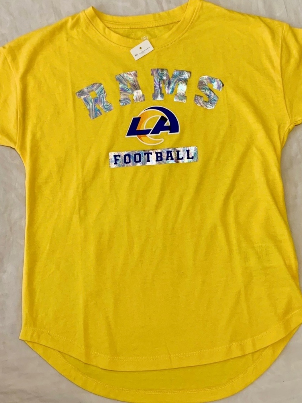 LA Rams NFL girls t-shirt
